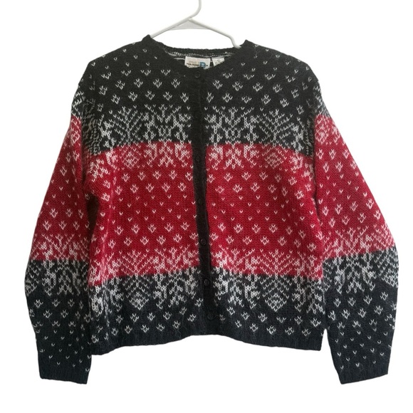 Vintage 1990’s Paul Harris Mohair Cardigan Sweater.
Size L - Picture 2 of 16